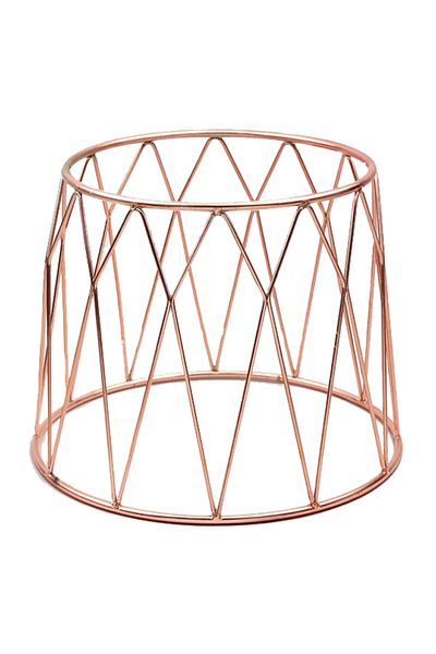 Raki 3D non-slip metal display stand, RAKI, 25x21.2xh20cm, copper finish