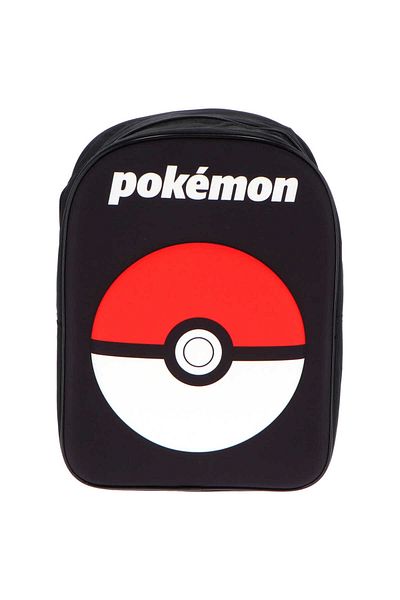 Pokemon Ghiozdan scoala pentru copii, - Poke Ball, design 3D multicolor, 40 x 30 x 13 cm