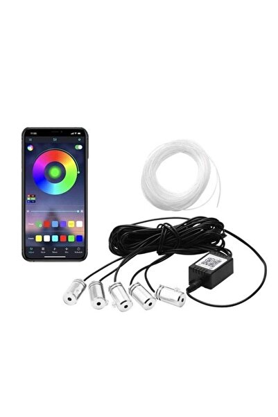 divendi-ro Faruri LED RGB pentru mașini, lumini ambientale