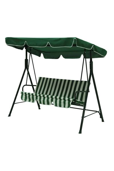 OMC Balansoar 3 locuri, 178 x 106 cm, verde