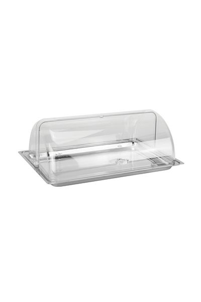Raki Rectangular platter buffet set with acrylic lid 56x36cm