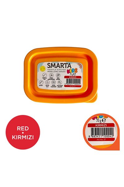 Smarta Kids Modeling Dough 70Gr Red