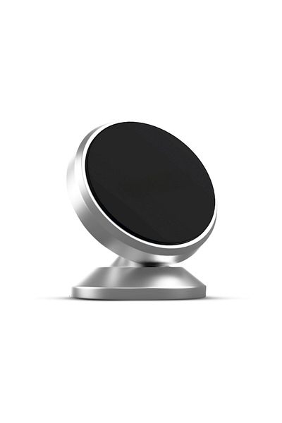 OEM Suport magnetic pentru telefon, reglabil la 360°, argintiu