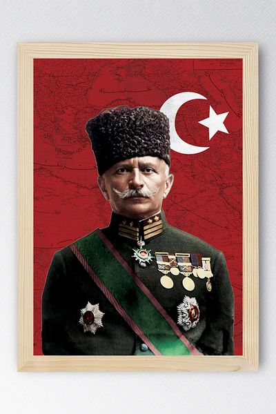 Saturn Fahrettin Pasha Framed Painting