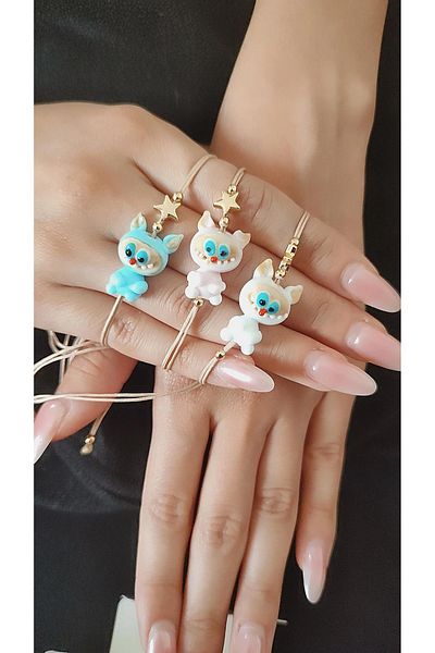 To Be Reborn Labubu Bracelet 3 Pieces