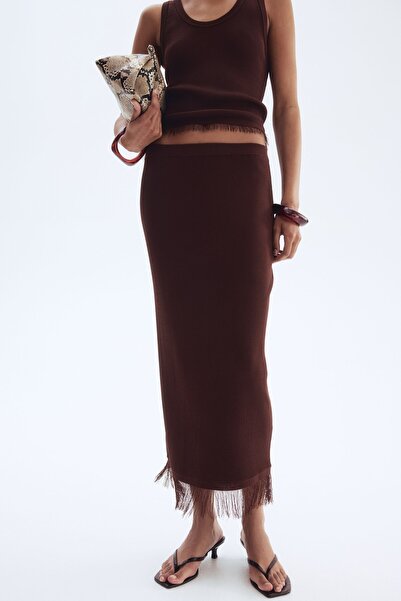 H&M Püsküllü Etek