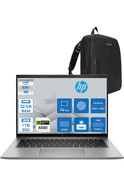 HP Zbook Firefly 14 G11 Ultra U7 165H 32GB 1tb SSD 4GB/RTXA500 14" Wuxga IPS ...