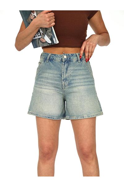 XBELLA DENİM Mini pantaloni scurți din denim pentru damă