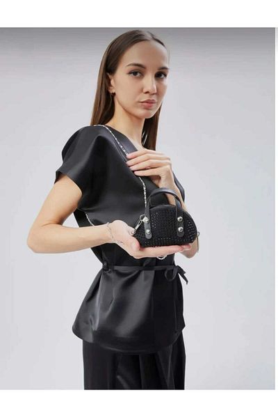 AlphaClub Bag Mini Size Stone Accessory and Evening Dress Bag