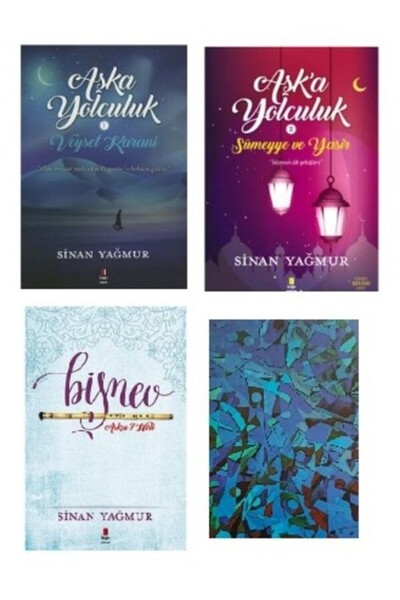 Kapı Yayınları Sinan Yağmur - Aşka Yolculuk 1 - 2 - Bişnev - Aşkın 7 Hali -No...