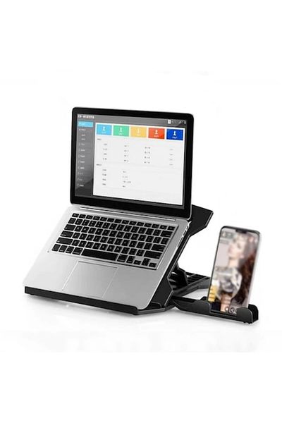 OEM Laptop Stand, Adjustable Angle with 9 Levels, Portable, Foldable, Anti-Slip Base, Compatible with La