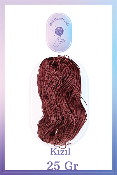 Mai Handmade Hobby ve Örgü Evi Kağıt Ip 25 gram Örgü Ip