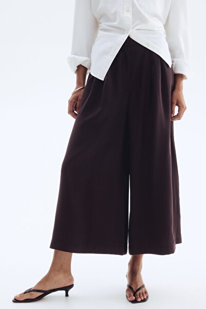 H&M Gabardin Culotte Pantolon