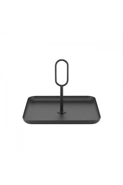 Culinaro Square buffet stand 24.5x24.5xh18.5cm, matt black