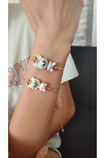To Be Reborn Labubu Bracelet Set of 2