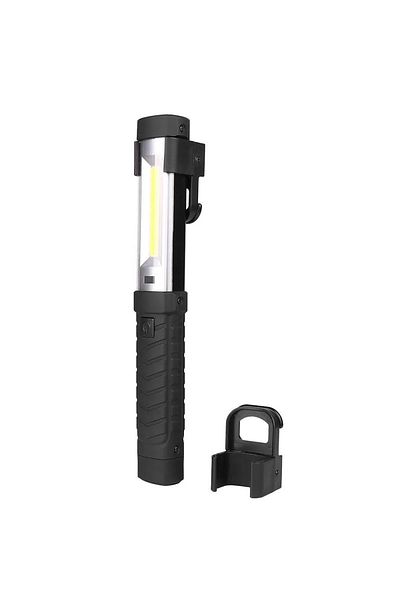 divendi-ro Magnetic LED Front and Side Light, portable, USB rechargeable - Black