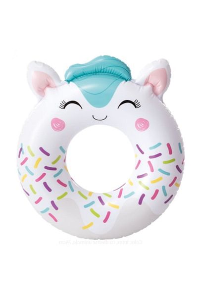 Intex Inflatable swim ring for children with model, Intex, Multicolor, 84 x 76 cm