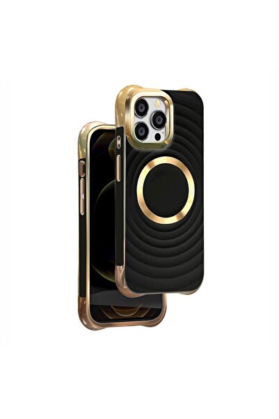 OEM Husa Samsung Galaxy S24 Ultra, Compatibila cu incarcare wireless magnetica, Negru