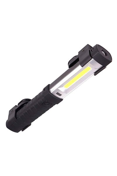 divendi-ro Magnetic LED Front and Side Light, portable, USB rechargeable - Black