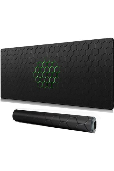 OEM Mousepad Gaming, Rubber Base, 90 x 40 cm, Black