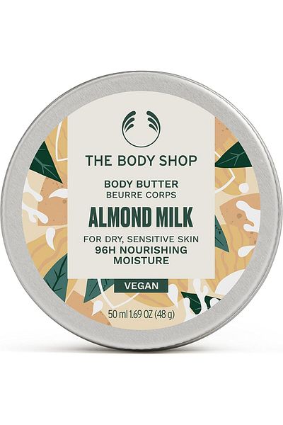 THE BODY SHOP زبدة الجسم بحليب اللوز والعسل