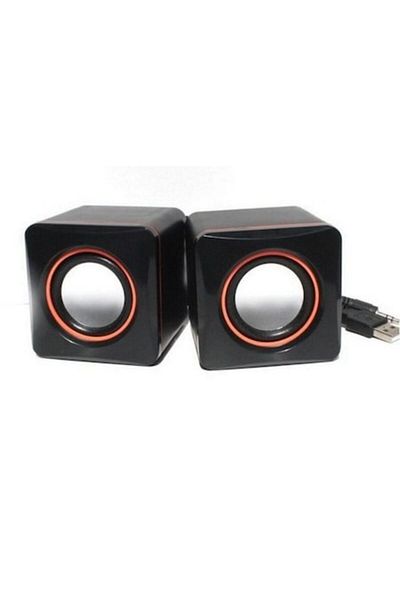 Alien Surface USB Computer Speakers, G-101, Black