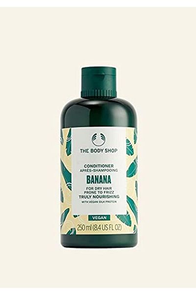 THE BODY SHOP Banana Nourishing Conditioner FOR DRY HAIR PRONE TO FRIZZ, DAMAGE, VEGAN, latest outer