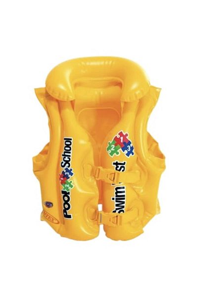 Intex Inflatable Vest Pool School, 3-6 Years