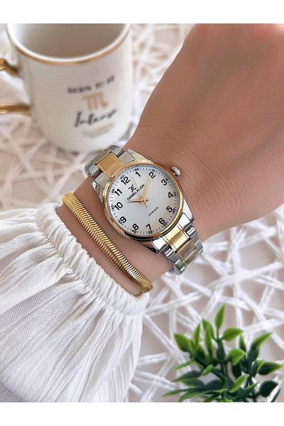 Daniel Klein Steel Cord 3 Atm Water Resistant Special Design Women Wristwatch+Bracelet Vs.Blkt.0476