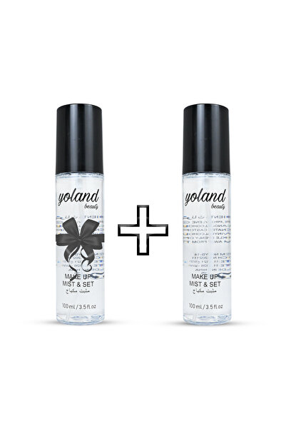 YOLAND BEAUTY مثبت مكياج احترافي (عرض 1+1 مجاناً) | رذاذ تثبيت وإعداد المكياج | إطلالة تدوم طويلاً