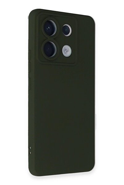 toyigoo Xiaomi Redmi Note 13 Pro 5g Case Nano Inside Velvet Silicone - Dark Green - Tyigo7080-4379