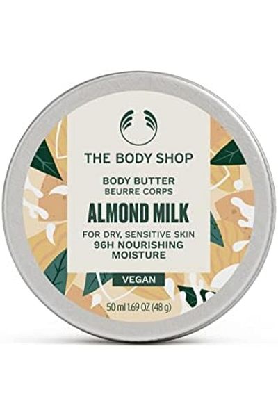 THE BODY SHOP زبدة الجسم بحليب اللوز والعسل
