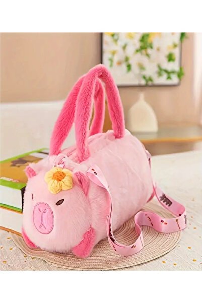 BABUN Geantă de umăr pentru copii, pentru adolescenți, de pluș, moale, pentru...