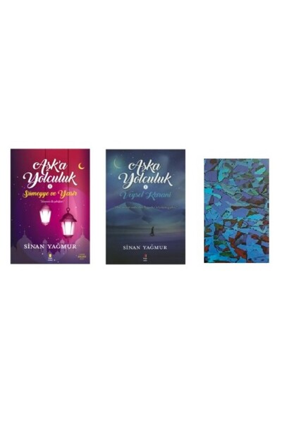 Kapı Yayınları Sinan Yağmur - aşka yolculuk 1 -ve - aşka yolculuk 2 - Not Def...