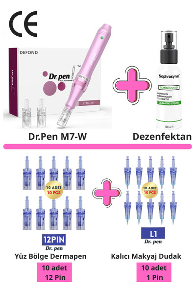Dr.Pen Auto Microneedle System Dr.pen M7-W Kablosuz Dermapen-Kalıcı makyaj Ci...