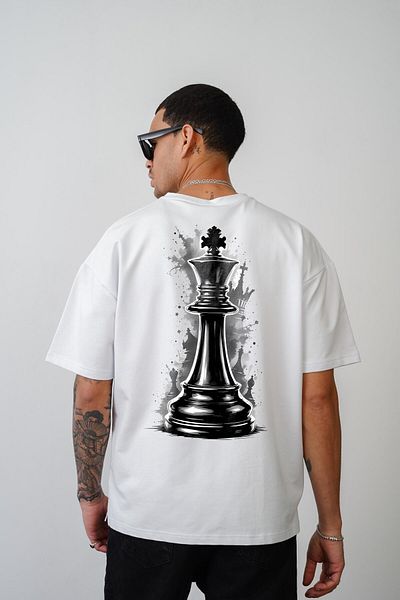 king brich Μπλουζάκι Unisex με στάμπα με σαντάχ