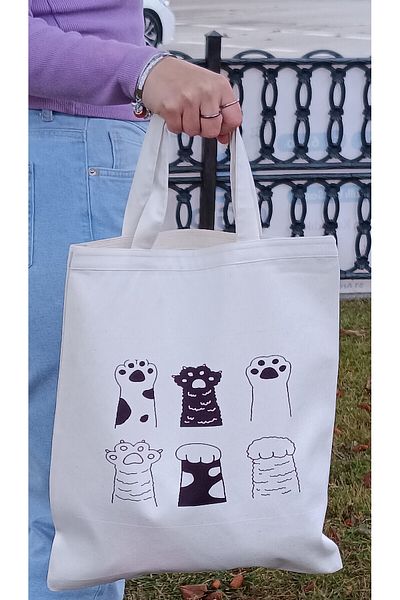 GİFTORA paticikler6- Cloth Bag