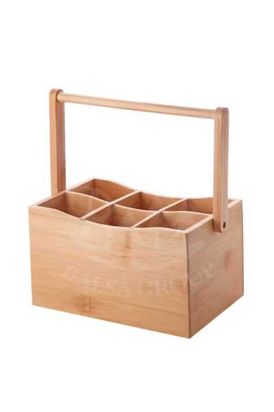 BALSA Çok Amaçlı Bambu Kutu ORGANİZER BMB62