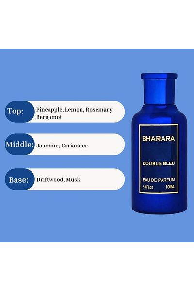 Bharara Double Bleu Edp 100ml