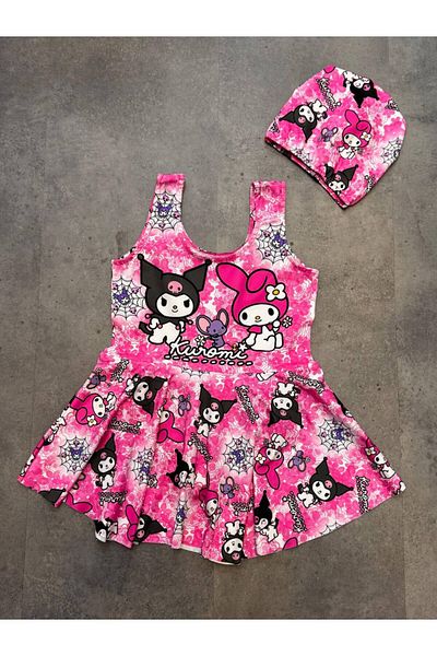 ARBİ kids Swimsuit - Pink