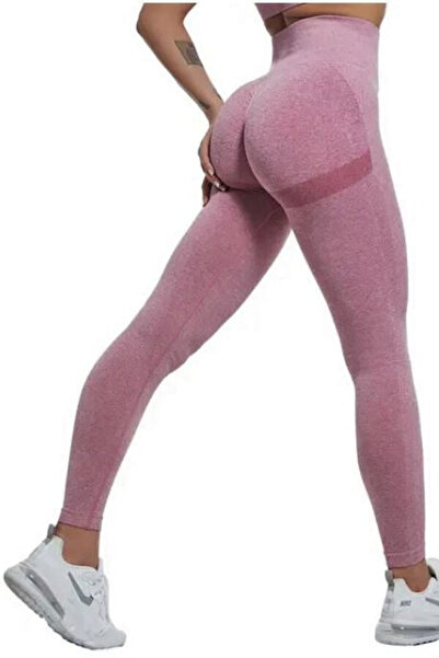 OEM Women's Push-up Tights, Pink