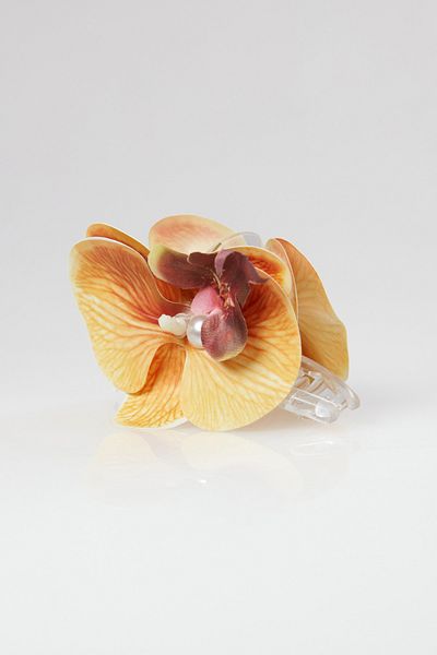 Fulla Moda Orchid Flower Latch Buckle