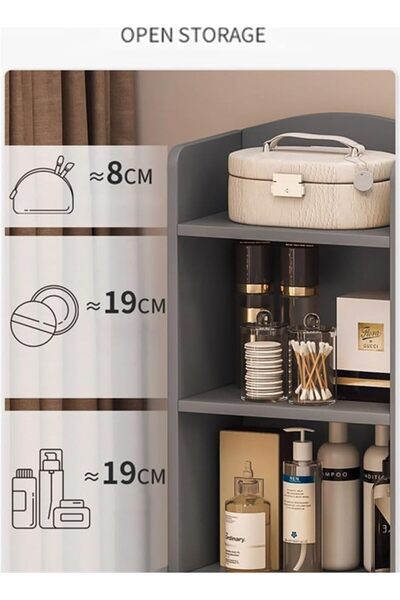 Generic Multifunctional Makeup Vanity Dressing Table with Drawers 80 CM