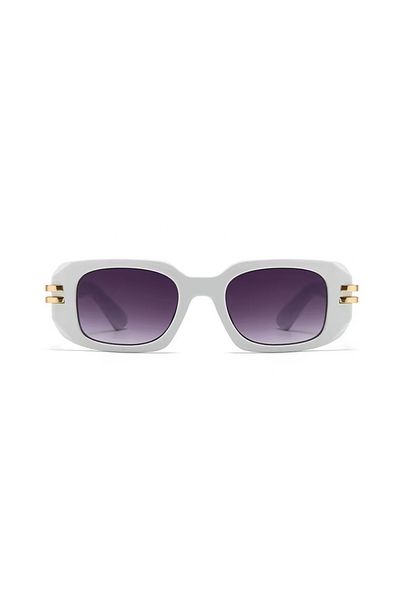 Toz Vintage Zoluna White Vintage & Retro Sunglasses