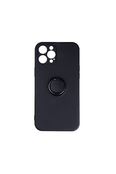 OEM Protective Case Compatible with Apple iPhone 14 Pro Max, Silicone, Magnetic Ring with Stand Function