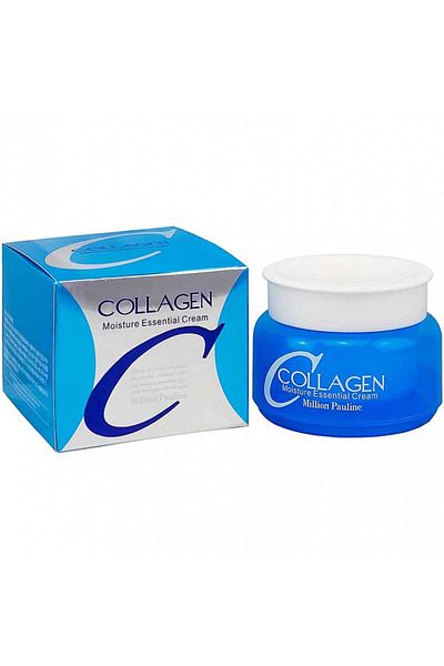 Million Pauline Cremă hidratantă cu colagen pentru piele, Million Pauline Collagen Essential Cream, 100 g