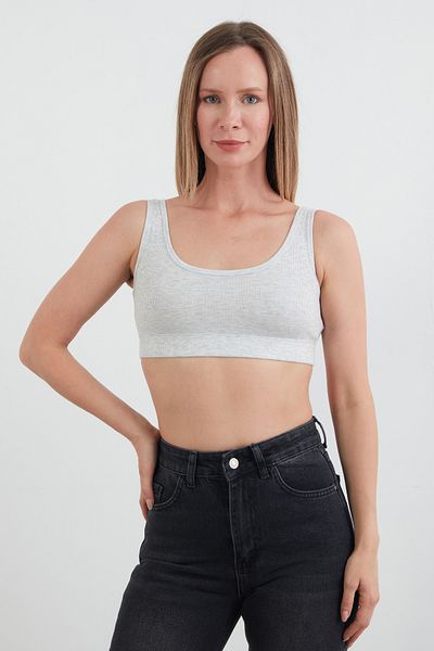 Fulla Moda Βασικό Κορδούροι Μοντάλ Κροπ Μπούστιερ