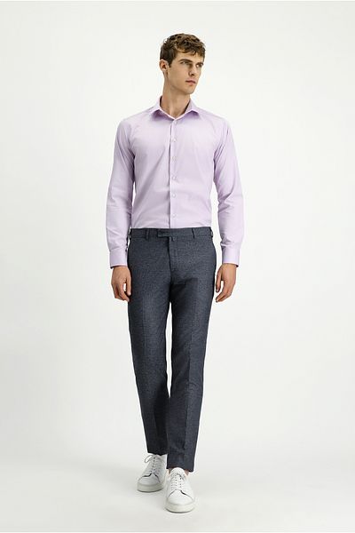 Kiğılı Slim Fit Slim Fit Patterned Lycra Classic Fabric Trousers