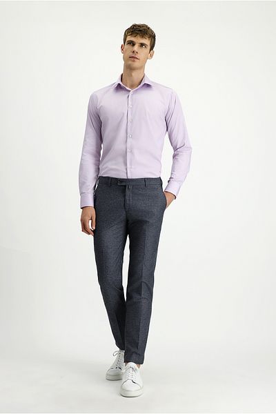 Kiğılı Slim Fit Slim Fit Patterned Lycra Classic Fabric Trousers