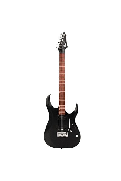CORT ELEKTRO GİTAR , OPEN PORE BLACK , (H-H)